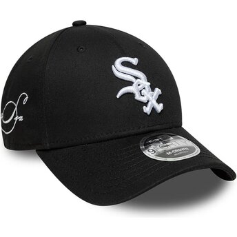 Kapa zaobljena crna snapback 9FORTY M-Crown Side Script Chicago White Sox MLB New Era