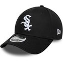 kapa-zaobljena-crna-snapback-9forty-m-crown-side-script-chicago-white-sox-mlb-new-era