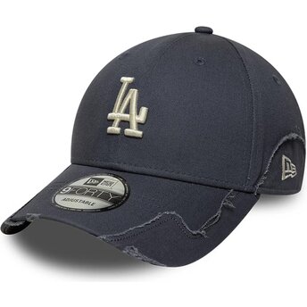 Kapa zaobljena siva podesiv 9FORTY Stitched Los Angeles Dodgers MLB New Era