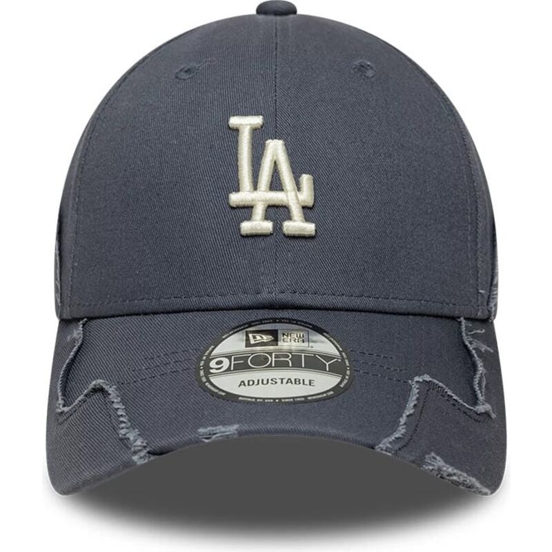kapa-zaobljena-siva-podesiv-9forty-stitched-los-angeles-dodgers-mlb-new-era