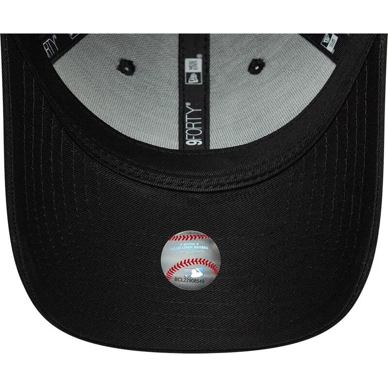 kapa-zaobljena-crna-podesiv-9forty-metallic-outline-los-angeles-dodgers-mlb-new-era