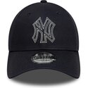 kapa-zaobljena-mornarsko-plava-podesiv-9forty-metallic-outline-new-york-yankees-mlb-new-era