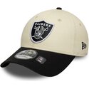 kapa-zaobljena-bez-podesiv-9forty-colour-block-las-vegas-raiders-nfl-new-era