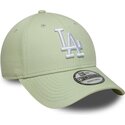 kapa-zaobljena-zelena-podesiv-9forty-league-ess-9forty-league-essential-los-angeles-dodgers-mlb-new-era