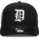 kapa-zaobljena-crna-snapback-19twenty-cooperstown-cord-detroit-tigers-mlb-new-era