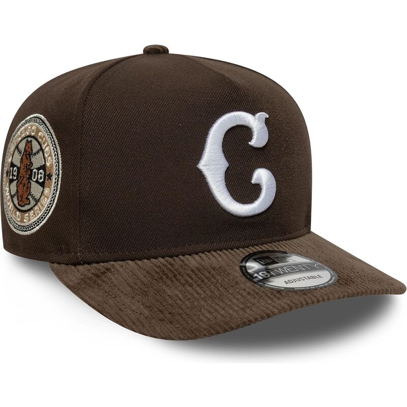 kapa-zaobljena-smeda-snapback-19twenty-cooperstown-cord-chicago-cubs-mlb-new-era