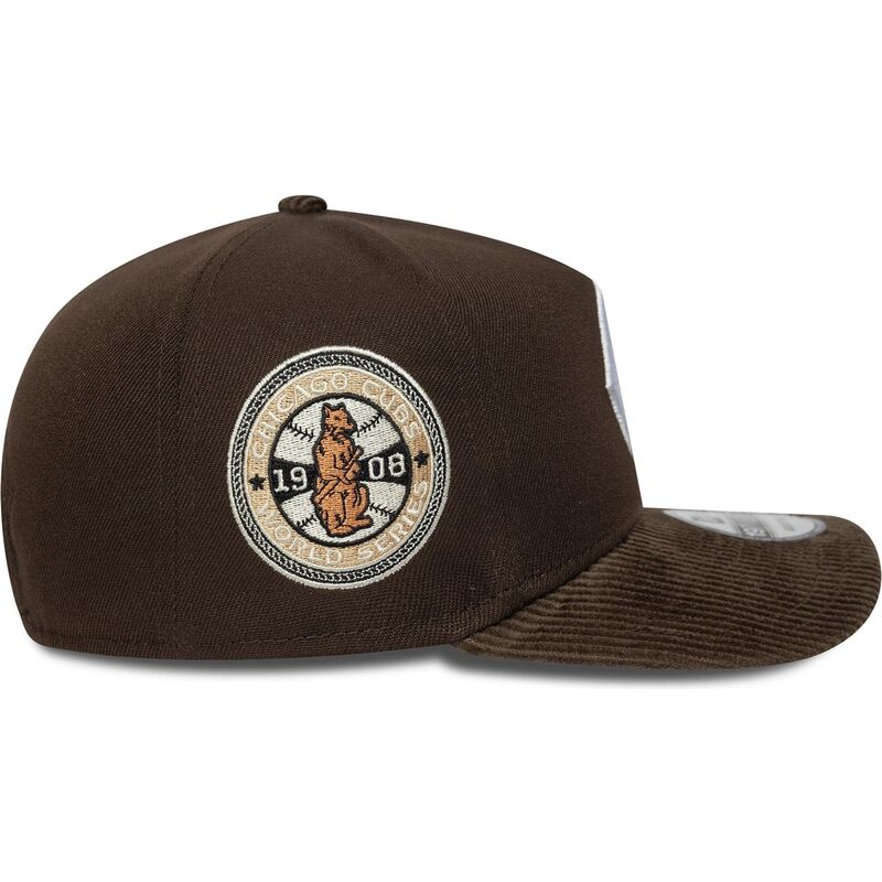 kapa-zaobljena-smeda-snapback-19twenty-cooperstown-cord-chicago-cubs-mlb-new-era