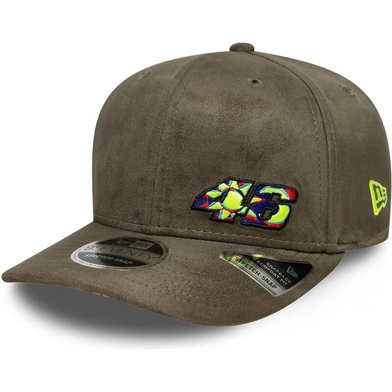 kapa-zaobljena-zelena-snapback-9seventy-stretch-snap-flawless-valentino-rossi-vr46-motogp-new-era