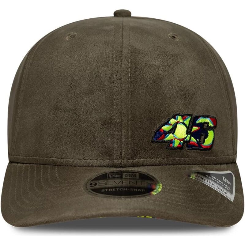 kapa-zaobljena-zelena-snapback-9seventy-stretch-snap-flawless-valentino-rossi-vr46-motogp-new-era