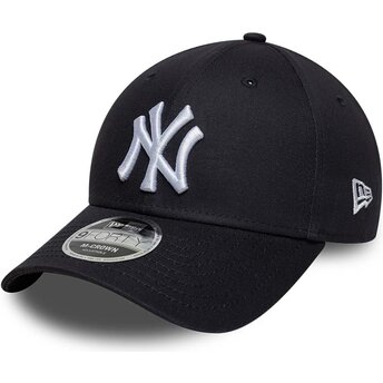 Kapa zaobljena mornarsko plava snapback 9FORTY M-Crown Side Script New York Yankees MLB New Era