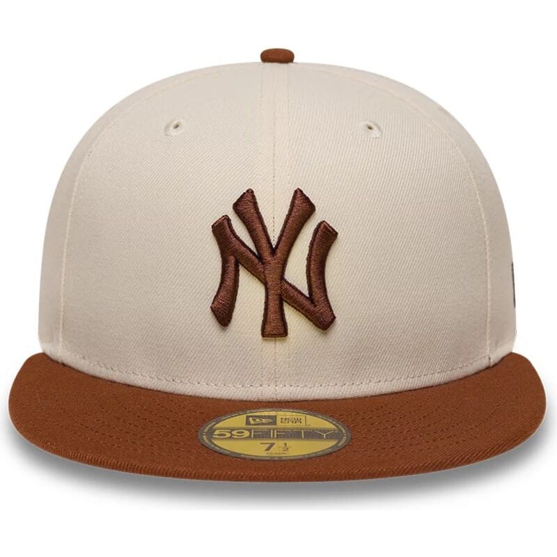 kapa-ravna-smeda-prilagodena-59fifty-league-essential-new-york-yankees-mlb-new-era