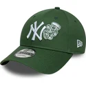 kapa-zaobljena-zelena-podesiv-9forty-food-icon-new-york-yankees-mlb-new-era