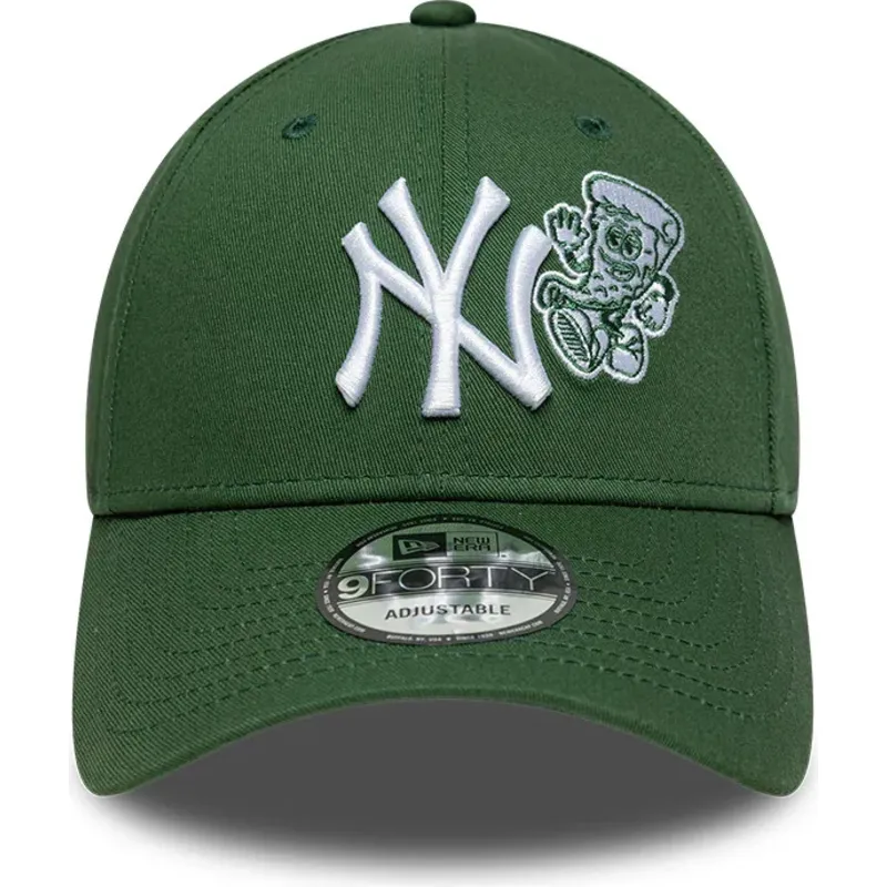 kapa-zaobljena-zelena-podesiv-9forty-food-icon-new-york-yankees-mlb-new-era