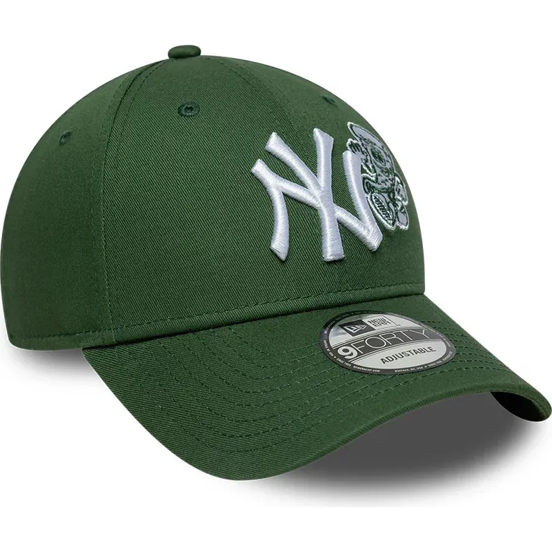 kapa-zaobljena-zelena-podesiv-9forty-food-icon-new-york-yankees-mlb-new-era