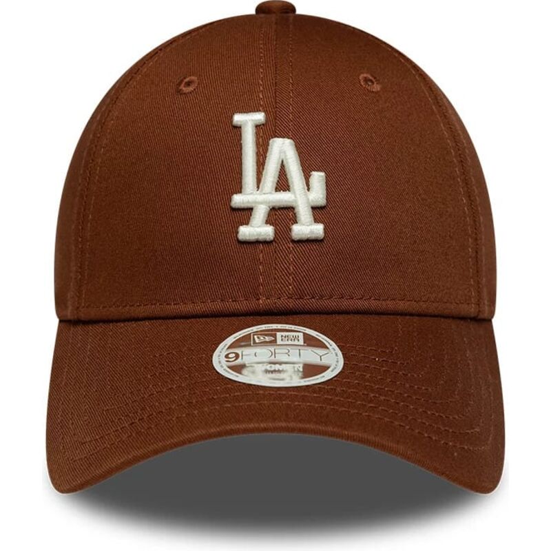 kapa-zaobljena-smeda-podesiv-9forty-league-essential-midi-los-angeles-dodgers-mlb-new-era