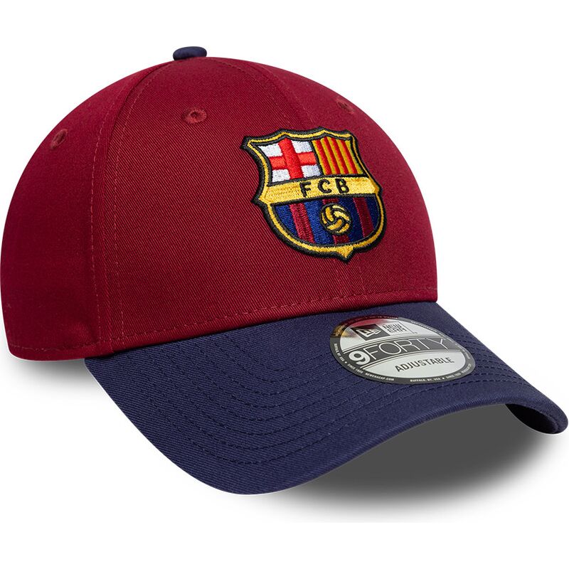 kapa-zaobljena-crvena-podesiv-9forty-contrast-fc-barcelona-laliga-new-era