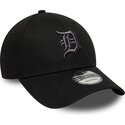 kapa-zaobljena-crna-podesiv-9forty-league-essential-detroit-tigers-mlb-new-era
