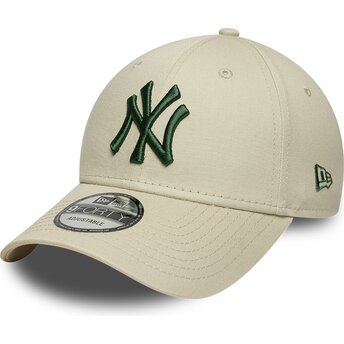 Kapa zaobljena bež podesiv 9FORTY League Essential New York Yankees MLB New Era