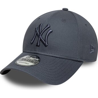Kapa zaobljena siva podesiv 9FORTY League Essential New York Yankees MLB New Era