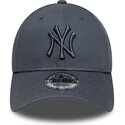 kapa-zaobljena-siva-podesiv-9forty-league-essential-new-york-yankees-mlb-new-era