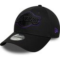 kapa-zaobljena-crna-podesiv-9forty-outline-los-angeles-lakers-nba-new-era