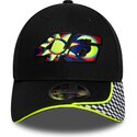 kapa-zaobljena-crna-podesiv-9forty-m-crown-check-valentino-rossi-vr46-motogp-new-era