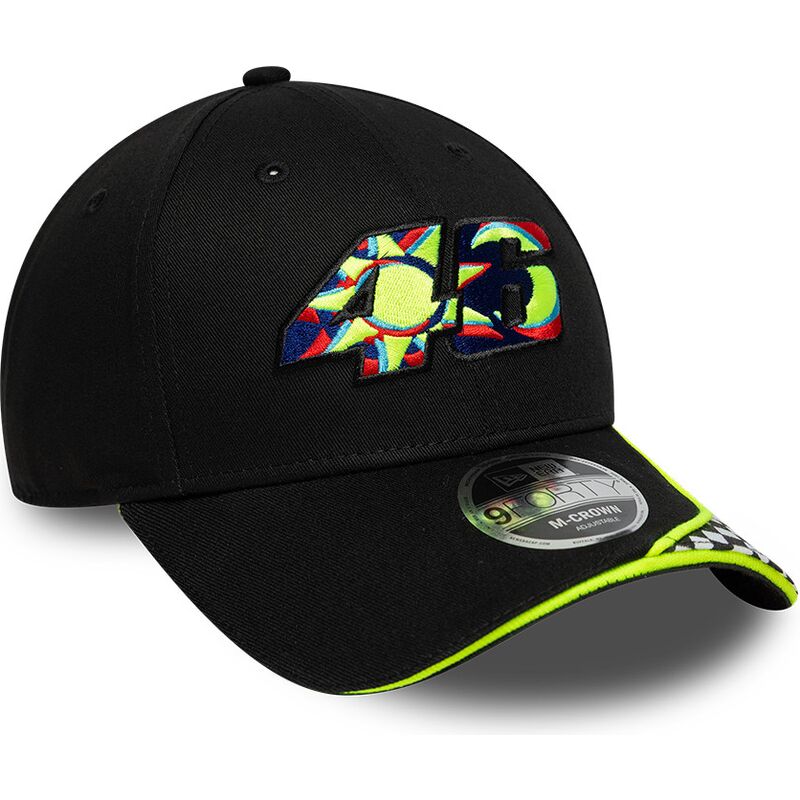 kapa-zaobljena-crna-podesiv-9forty-m-crown-check-valentino-rossi-vr46-motogp-new-era