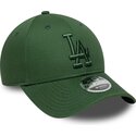 kapa-zaobljena-zelena-snapback-9forty-m-crown-los-angeles-dodgers-mlb-new-era