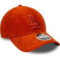 kapa-zaobljena-narancasta-podesiv-9forty-m-crown-cord-los-angeles-dodgers-mlb-new-era