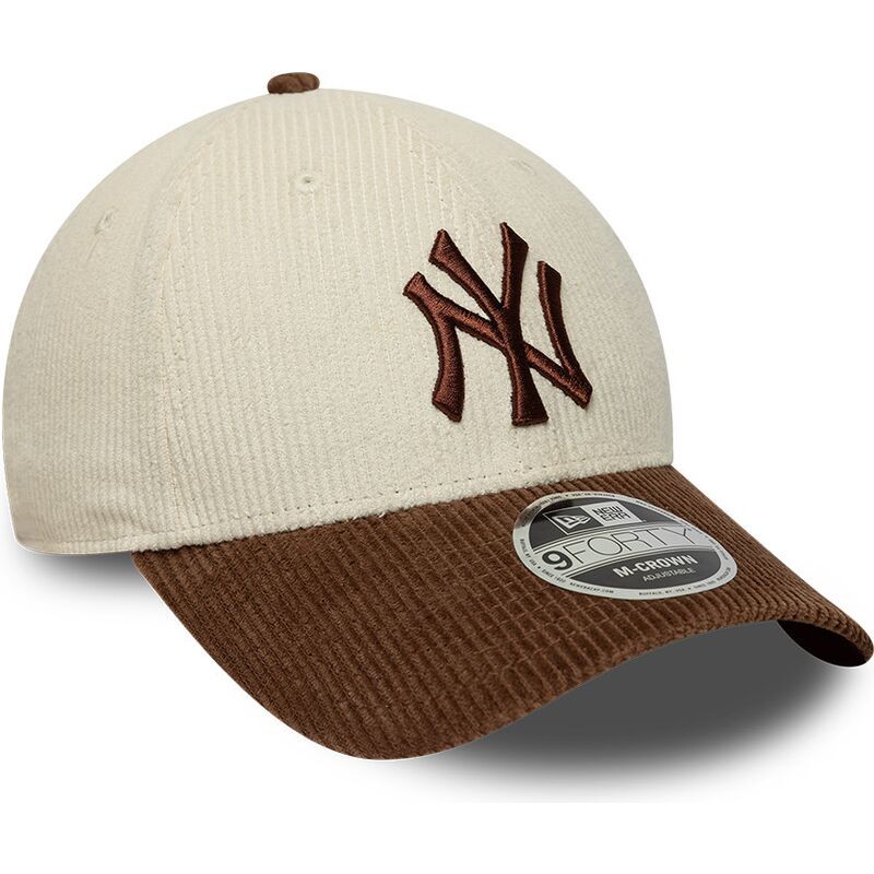kapa-zaobljena-smeda-podesiv-9forty-m-crown-cord-new-york-yankees-mlb-new-era