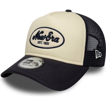 Kapa zaobljena mornarsko plava snapback A Frame Oval Foam Patch New Era