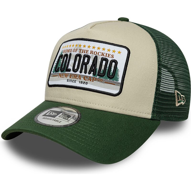 kapa-zaobljena-zelena-snapback-a-frame-license-plate-colorado-new-era