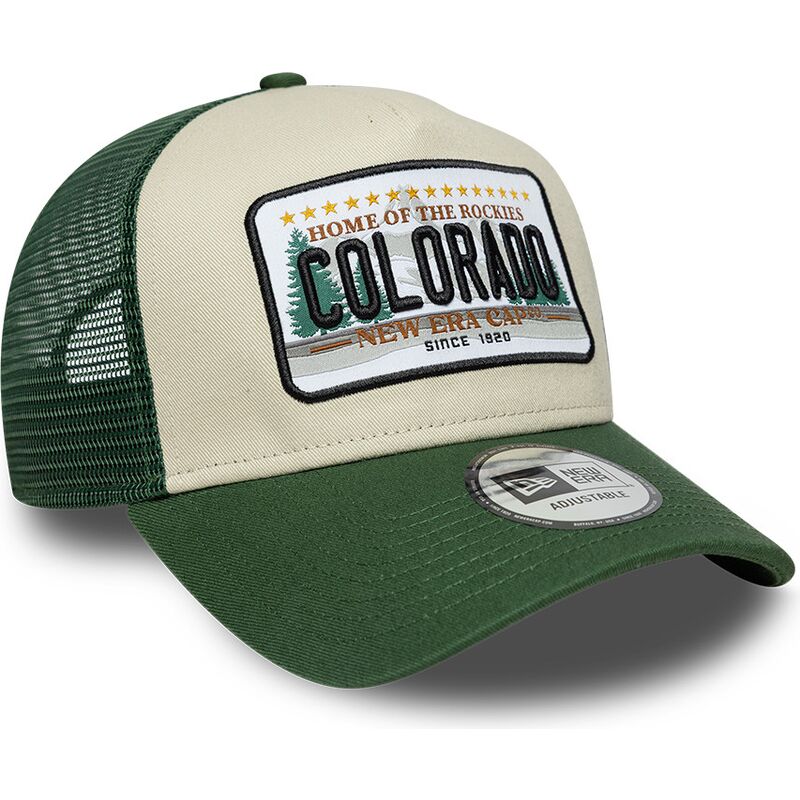 kapa-zaobljena-zelena-snapback-a-frame-license-plate-colorado-new-era