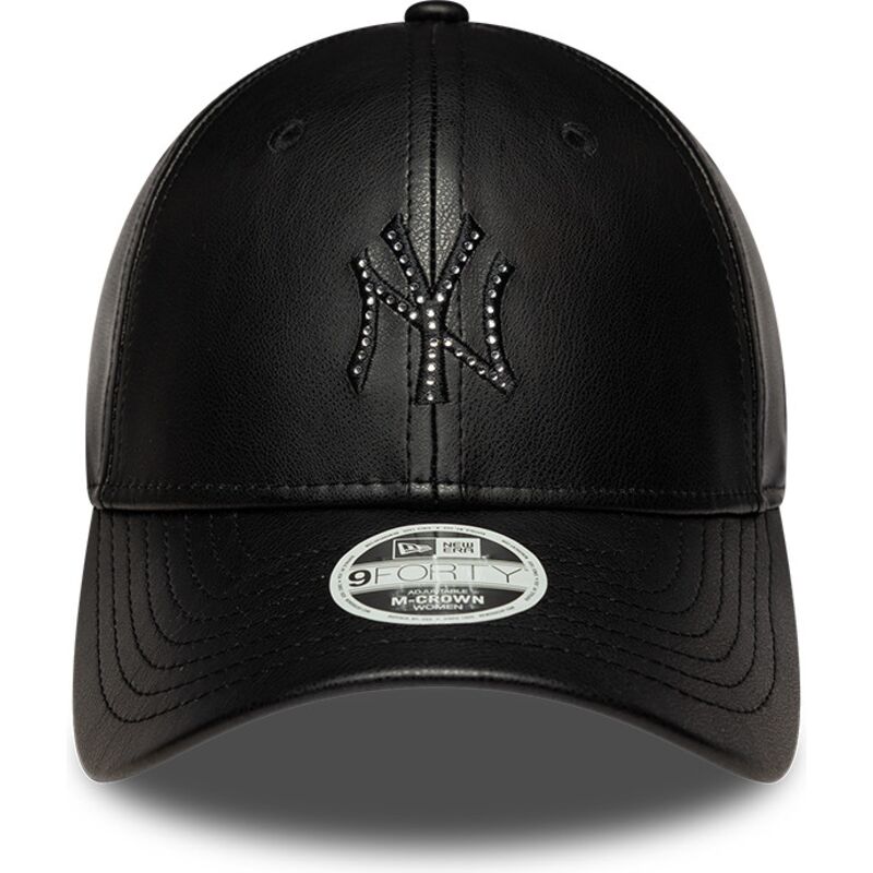 kapa-zaobljena-crna-snapback-9forty-m-crown-pu-diamante-new-york-yankees-mlb-new-era