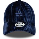 kapa-zaobljena-mornarsko-plava-podesiv-9twenty-velour-los-angeles-dodgers-mlb-new-era