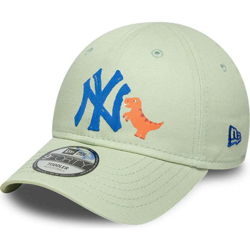 kapa-zaobljena-zelena-podesiv-za-djecu-9forty-dino-icon-new-york-yankees-mlb-new-era