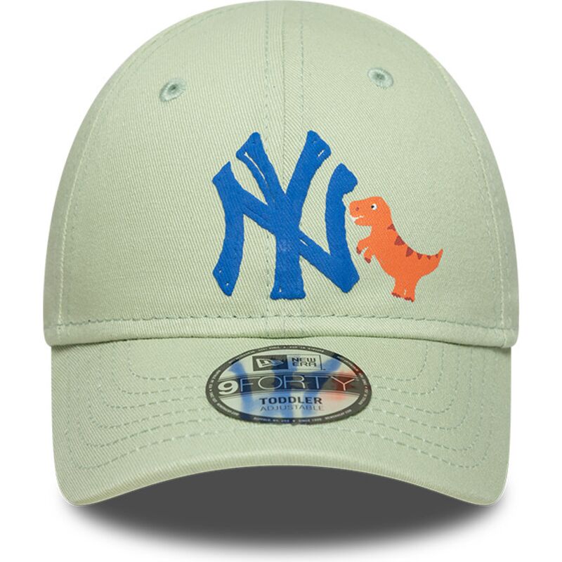 kapa-zaobljena-zelena-podesiv-za-djecu-9forty-dino-icon-new-york-yankees-mlb-new-era