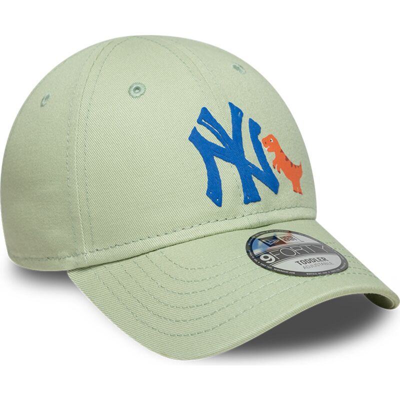 kapa-zaobljena-zelena-podesiv-za-djecu-9forty-dino-icon-new-york-yankees-mlb-new-era