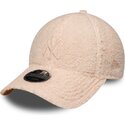 kapa-zaobljena-ruzicasta-snapback-za-djecu-rosa-9forty-m-crown-winter-borg-new-york-yankees-mlb-new-era