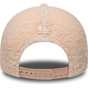 kapa-zaobljena-ruzicasta-snapback-za-djecu-rosa-9forty-m-crown-winter-borg-new-york-yankees-mlb-new-era