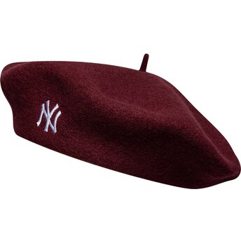 Beretke crvena Wool Script New York Yankees MLB New Era