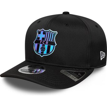 Kapa zaobljena crna snapback multicolor 9SEVENTY Stretch Snap TPU FC Barcelona LALIGA New Era