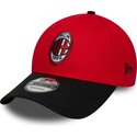 kapa-zaobljena-crvena-podesiv-9forty-contrast-ac-milan-serie-a-new-era