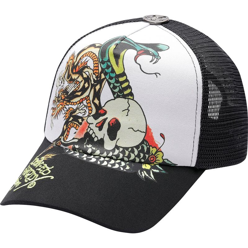 kapa-zaobljena-crna-snapback-snake-and-skull-ed-hardy