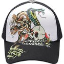 kapa-zaobljena-crna-snapback-snake-and-skull-ed-hardy