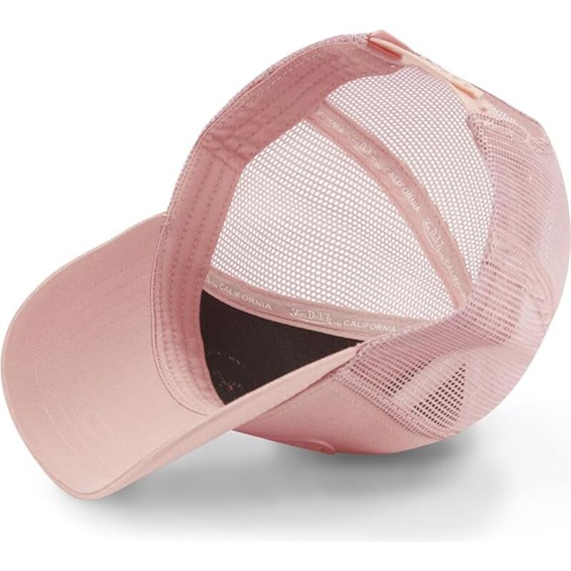 kapa-zaobljena-ruzicasta-snapback-log10-von-dutch