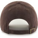 kapa-zaobljena-smeda-podesiv-clean-up-no-loop-label-los-angeles-dodgers-mlb-47-brand