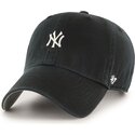 kapa-zaobljena-crna-podesiv-clean-up-base-runner-mini-new-york-yankees-mlb-47-brand