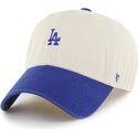 kapa-zaobljena-bez-podesiv-clean-up-base-runner-two-tone-los-angeles-dodgers-mlb-47-brand