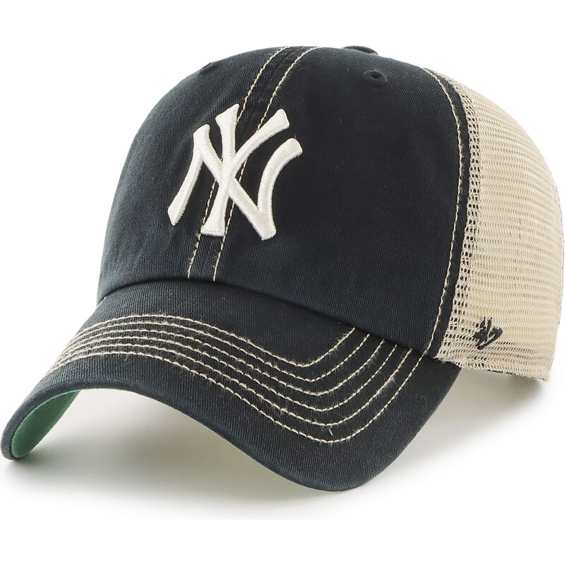 kapa-zaobljena-crna-snapback-clean-up-trawler-new-york-yankees-mlb-47-brand